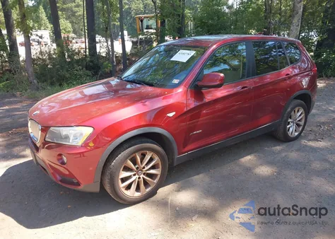 2013 BMW X3 xDrive28I z USA, uszkodzony, nr VIN 5UXWX9C56D0A15904